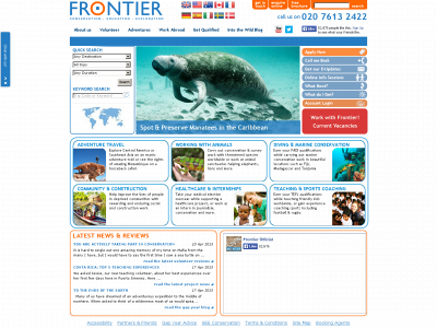 frontier.ac.uk snapshot