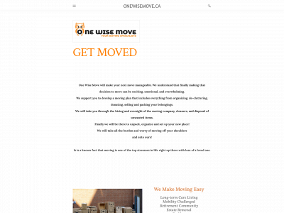 www.onewisemove.ca snapshot