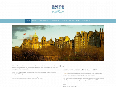edinburghchurchesforsanctuary.co.uk snapshot