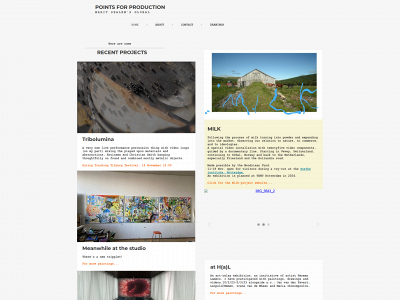 pointsforproduction.org snapshot