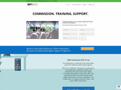 100commissionrealestateoc.com snapshot