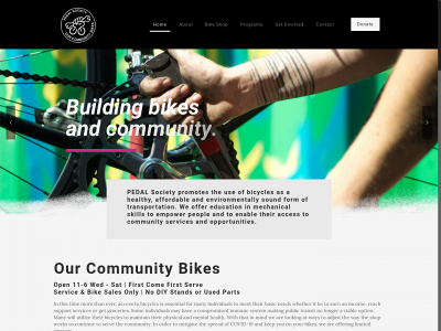 pedalpower.org snapshot