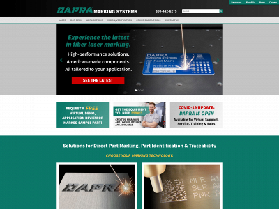 dapramarking.com snapshot