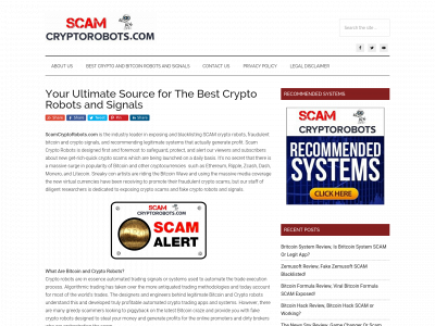 scamcryptorobots.com snapshot