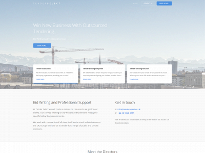 tenderselect.co.uk snapshot