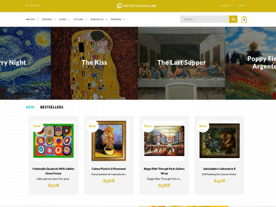 artstockonline.com snapshot