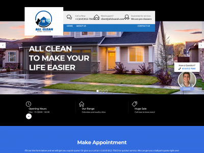 allcleanoh.com snapshot