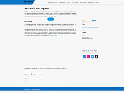 anisorphans.org snapshot
