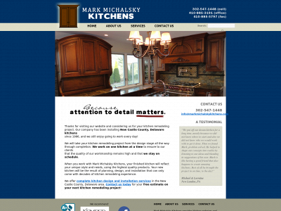 markmichalskykitchens.com snapshot