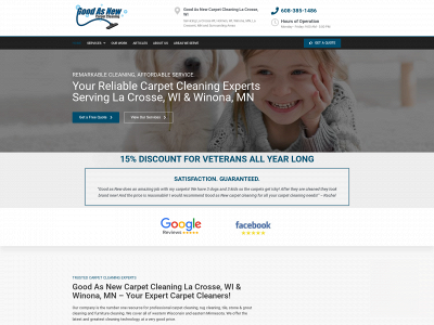 goodasnewcarpetcleaning.com snapshot