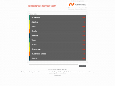 www.jlexidesignsandcompany.com snapshot