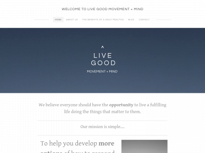 www.livegoodot.com snapshot