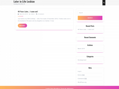 laterinlifelesbian.com snapshot