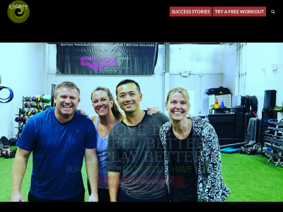 escapetrainingclub.com snapshot