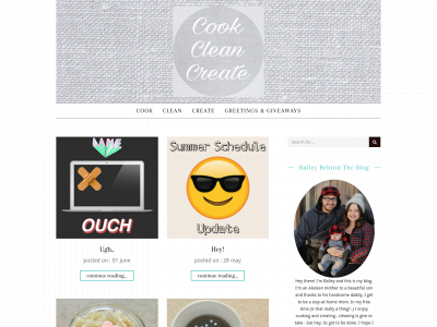 cookcleancreate.co snapshot