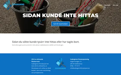 cedergrensfonsterputs.se snapshot