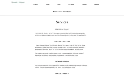 alessandrobuganza.com snapshot