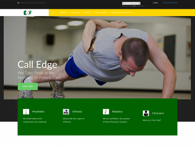 edgehomecare.website snapshot