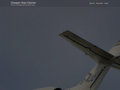cheaperthancharter.com snapshot