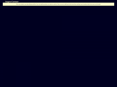 argoscorner.com snapshot