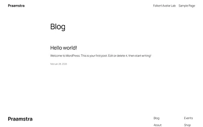 praamstra.eu snapshot