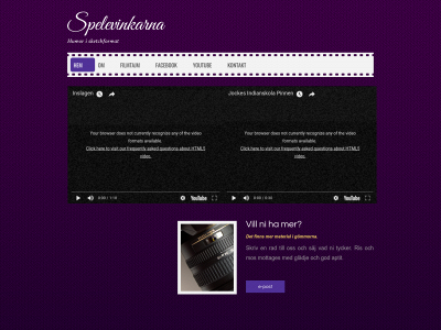spelevinkarna.se snapshot
