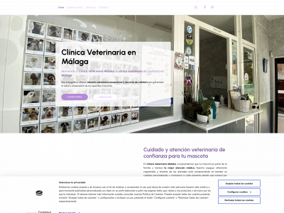 clinicaveterinariamalaka.es snapshot