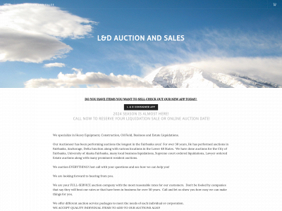dandlauction.com snapshot