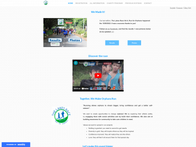 www.thelakesrace.com snapshot
