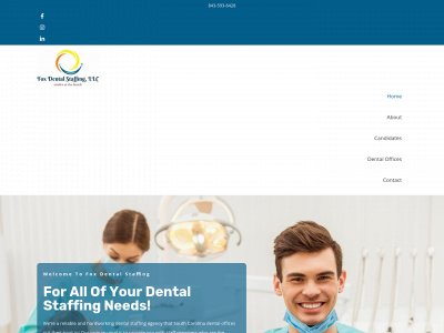 foxdentalstaffing.com snapshot