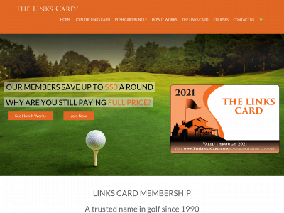 thelinkscard.com snapshot