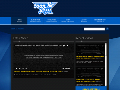 toongrin.com snapshot