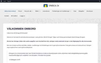 omega28.se snapshot
