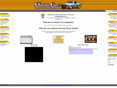 classiccarcommunity.com snapshot