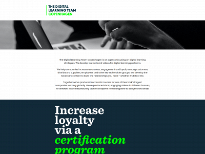 thedigitallearningteam.com snapshot