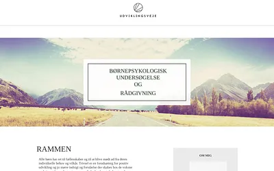 udviklingsveje.dk snapshot