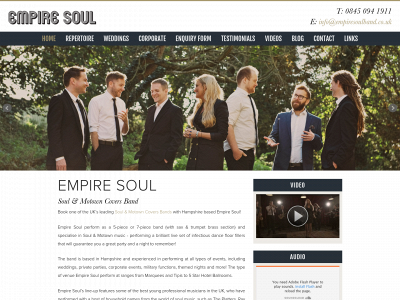 empiresoulband.co.uk snapshot