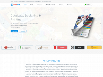 www.ventocode.com snapshot