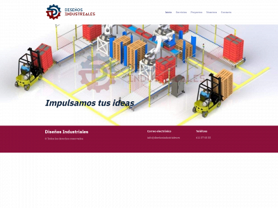 diseñosindustriales.es snapshot