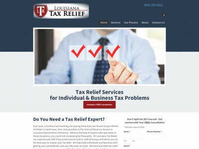 lataxrelief.com snapshot