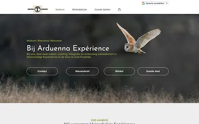 arduennaexperience.be snapshot