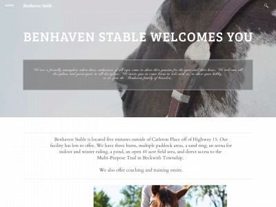 www.benhavenstable.com snapshot