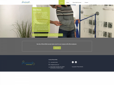 physiowall.com snapshot