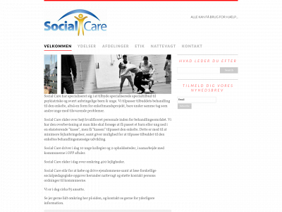 socialcare.dk snapshot