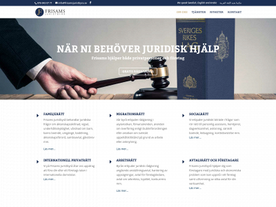 frisamsjuristbyra.se snapshot