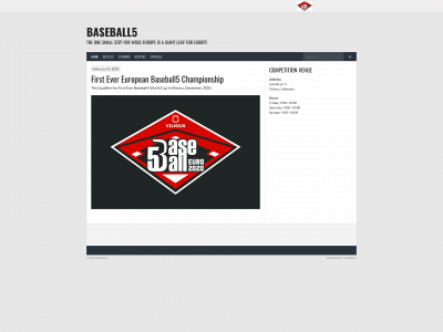 baseball5.eu snapshot
