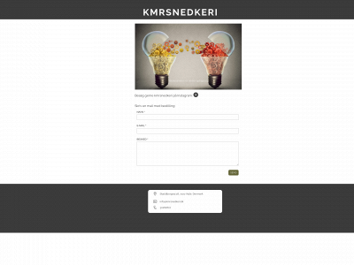 kmrsnedkeri.dk snapshot