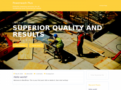 powerwash-plus.com snapshot