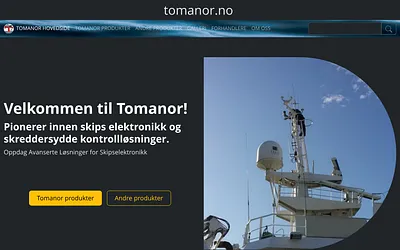 tomanor.no snapshot