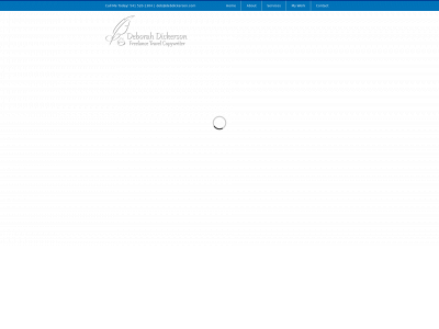 debdickerson.com snapshot